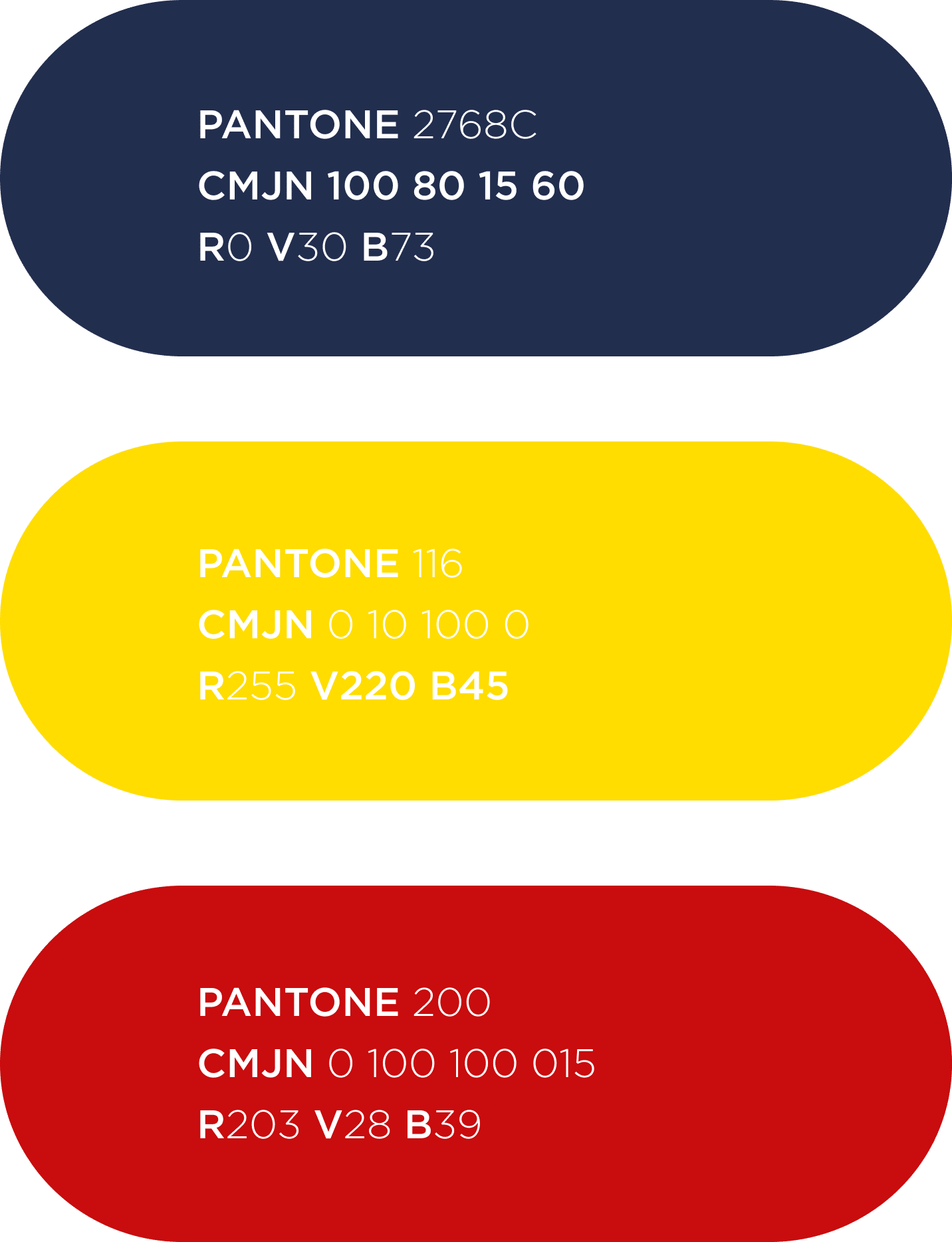 Charte graphique avec des références colorielle imaginée lors de la création du logo liO, pour la Région Occitanie, par l'agence de communication Les Dissidents