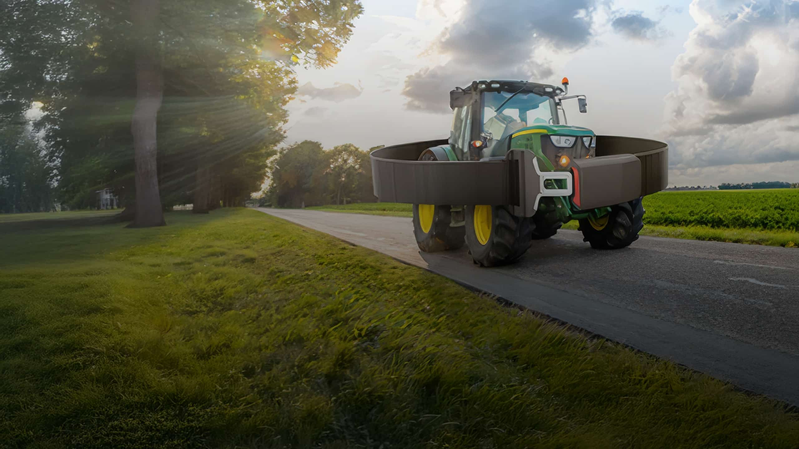 Tracteur avec une ceinture de sécurité, une campagne de prévention de la MSA par le pôle MIND by Les Dissidents