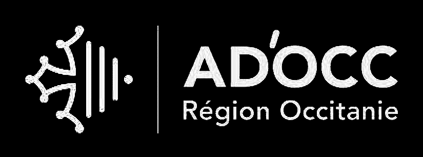 Logo Ad'OCC, collectivité de la Région Occitanie, client de l'agence montpelliéraine Les Dissidents