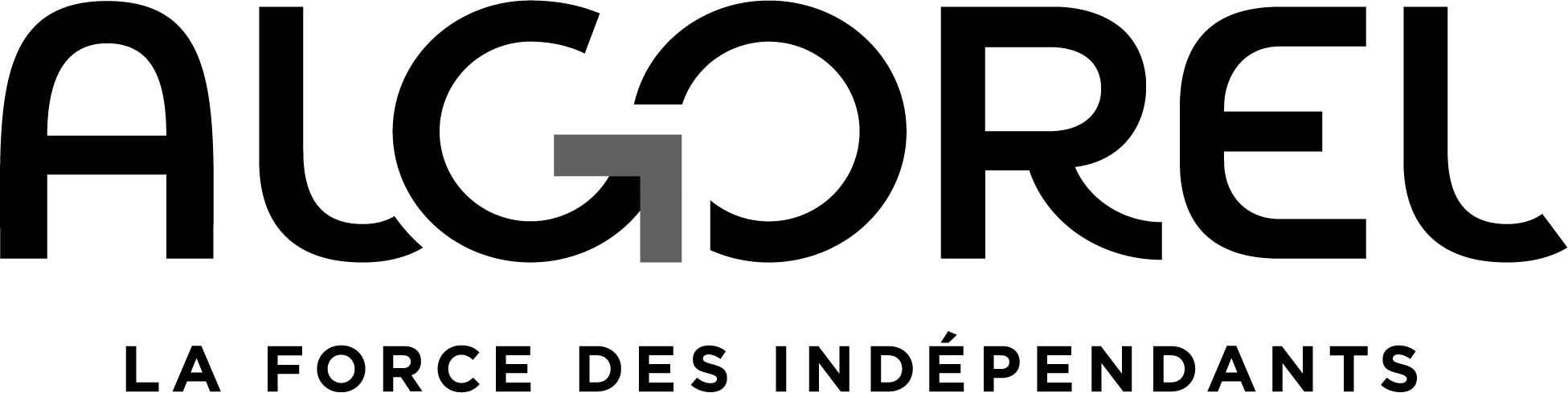 Logo Algorel, réseau d'indépendants, client de l'agence conseil en communication Les Dissidents