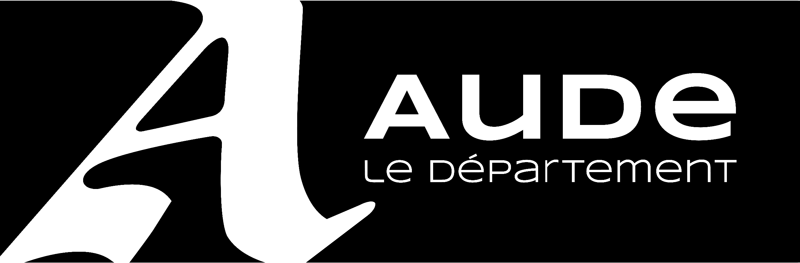 Logo Département de l'Aude, collectivité publique, client de l'agence montpelliéraine Les Dissidents