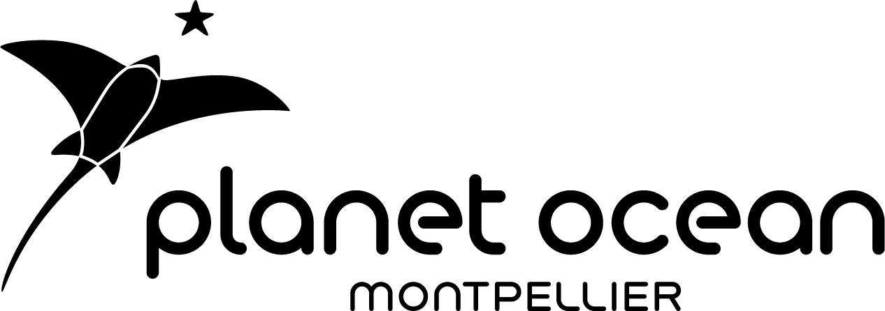 Logo Planet Océan, aquarium et planétarium de Montpellier, client de MIND by Les Dissidents