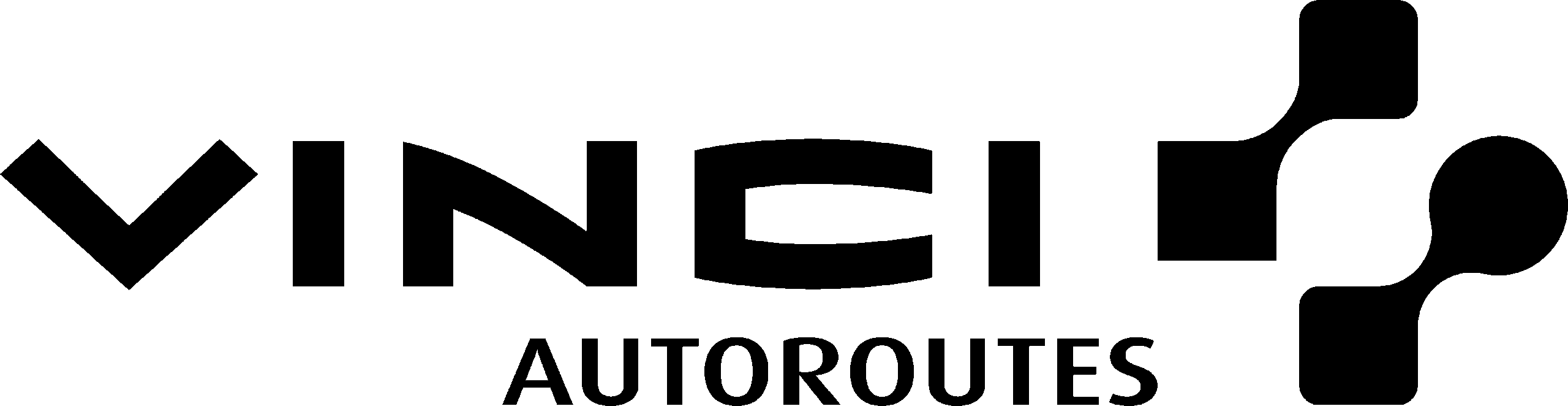 Logo Vinci Autouroutes, réseau autoroutier, client de l'agence montpelliéraine Les Dissidents